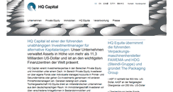 Desktop Screenshot of hqcapital.com